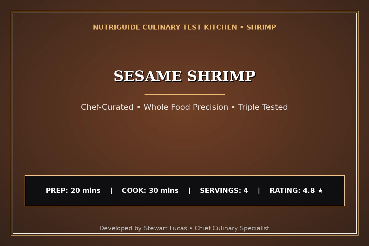 Sesame Shrimp