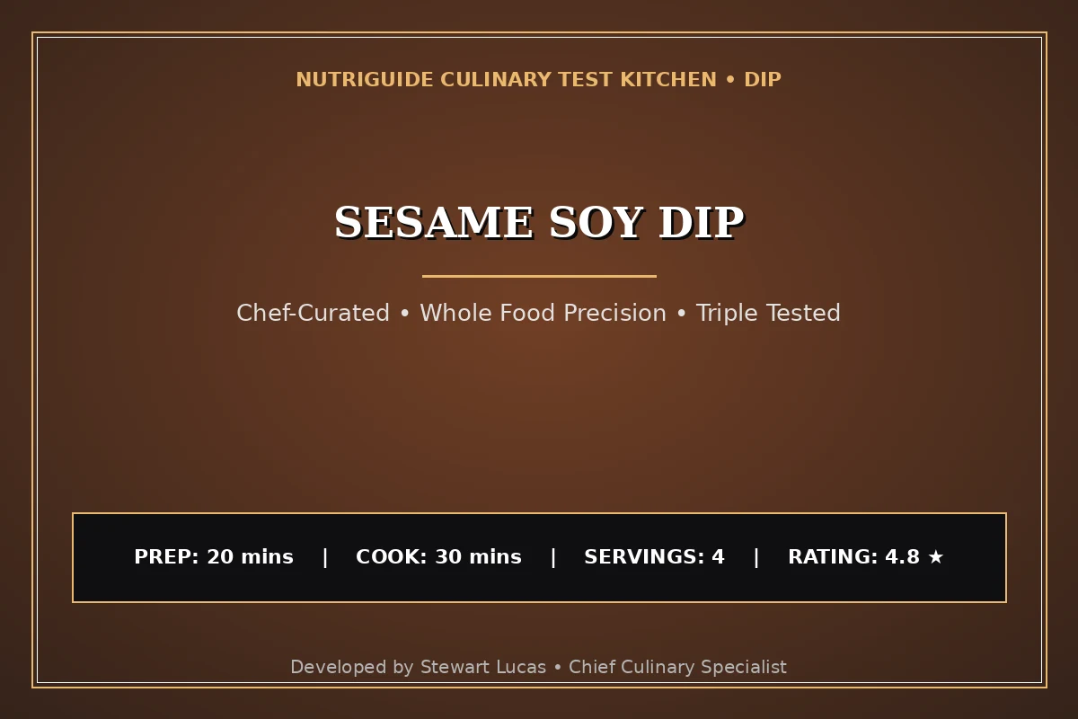 Sesame Soy Dip