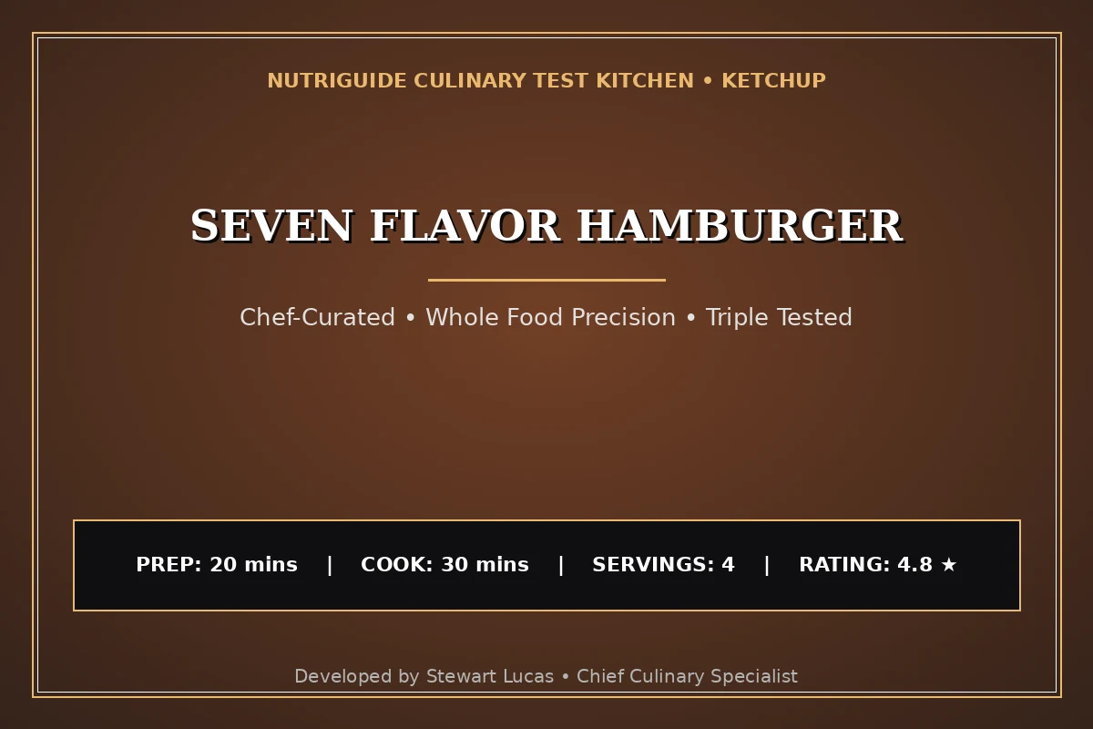 Seven Flavor Hamburger
