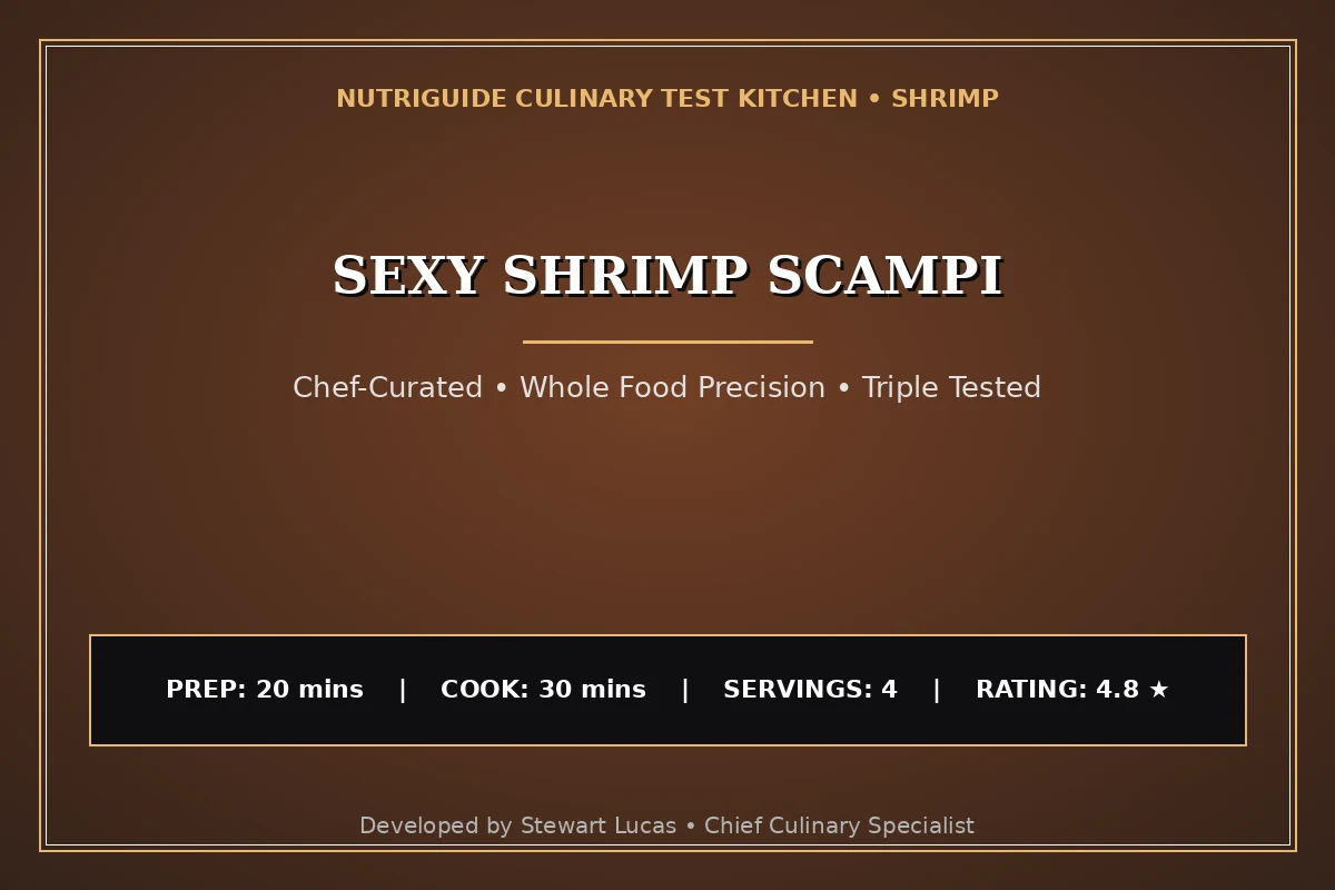 Sexy Shrimp Scampi