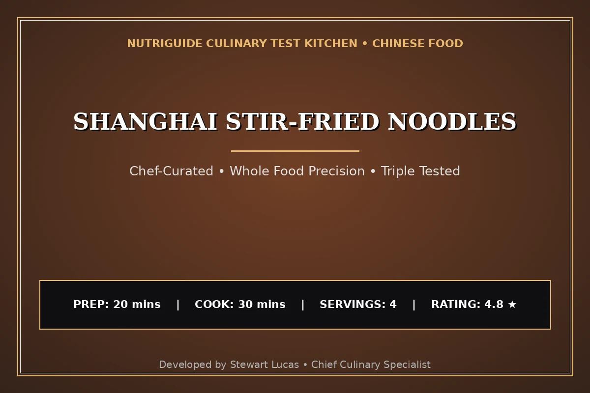 Shanghai Stir-Fried Noodles