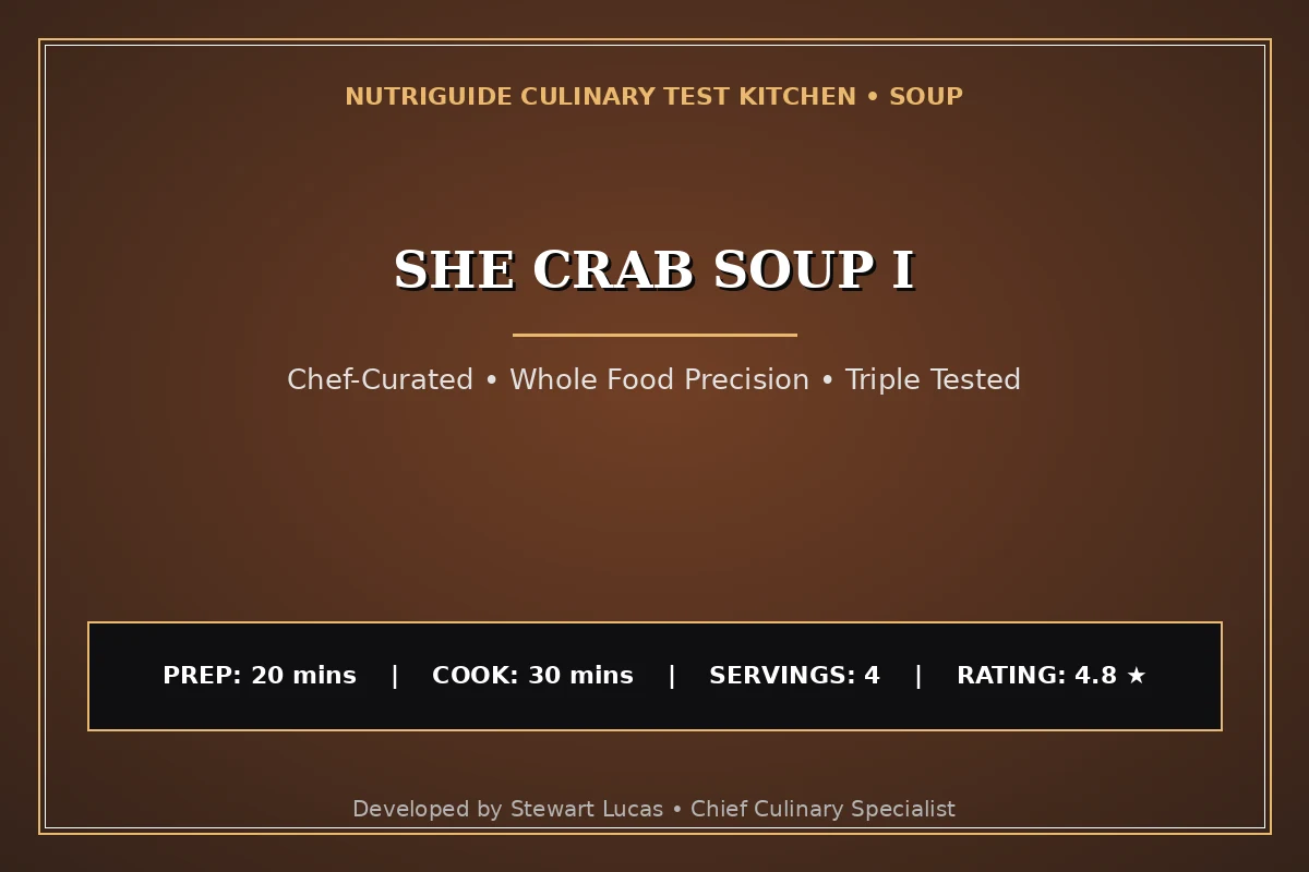 She Crab Soup I