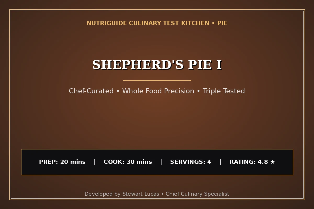 Shepherd'S Pie I
