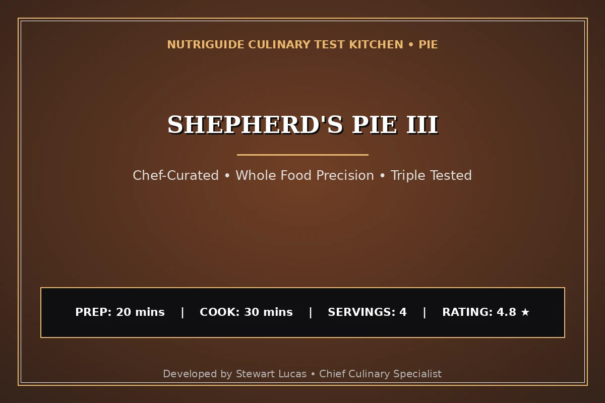 Shepherd'S Pie Iii