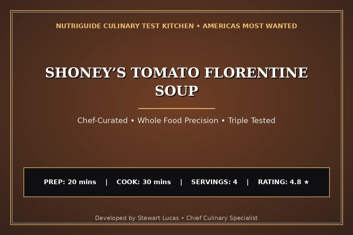 Shoney’S Tomato Florentine Soup