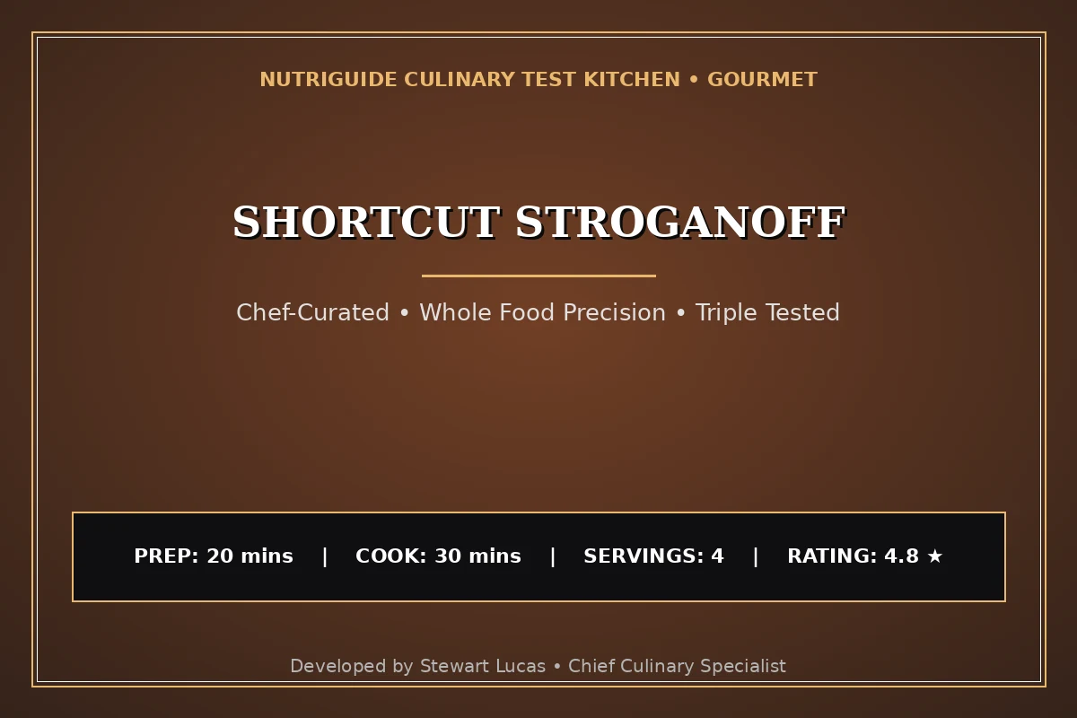 Shortcut Stroganoff