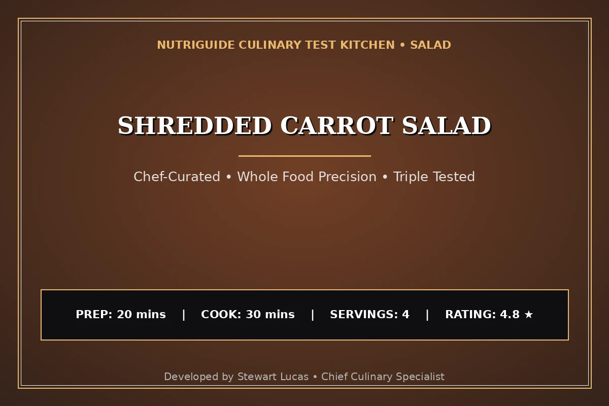 Shredded Carrot Salad