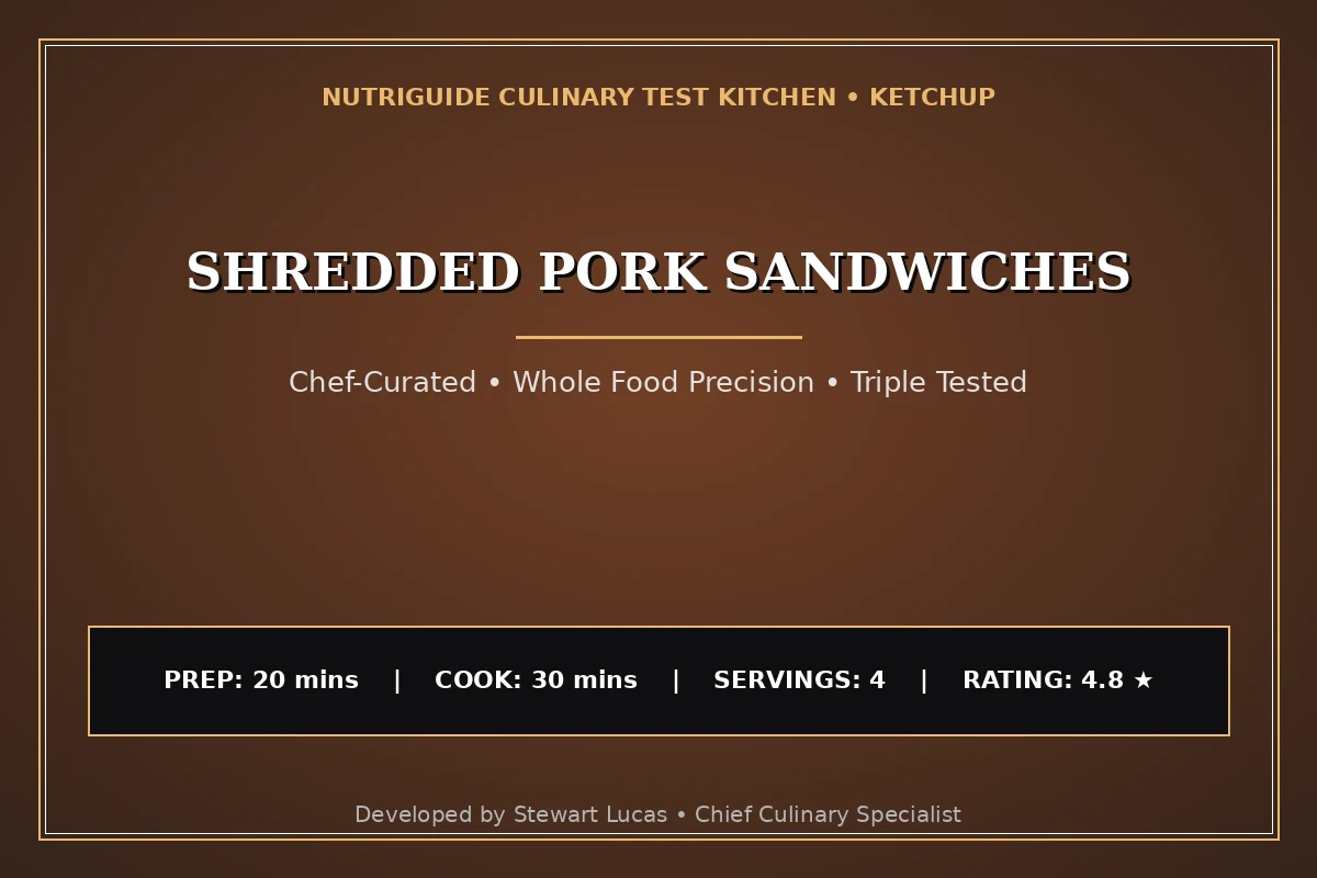 Shredded Pork Sandwiches