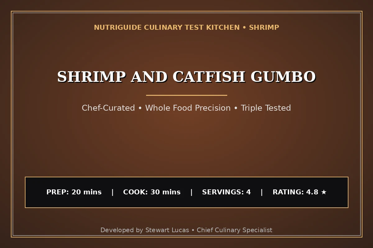 Shrimp And Catfish Gumbo
