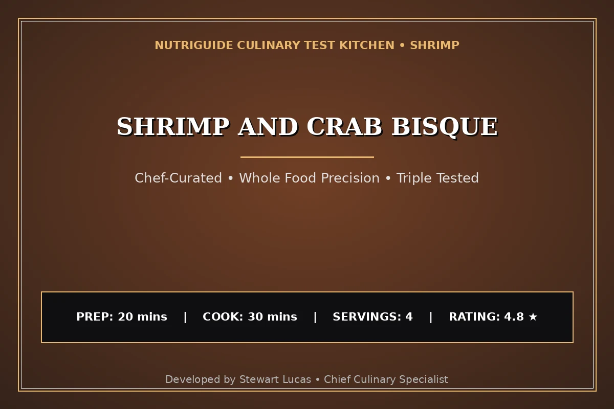 Shrimp And Crab Bisque