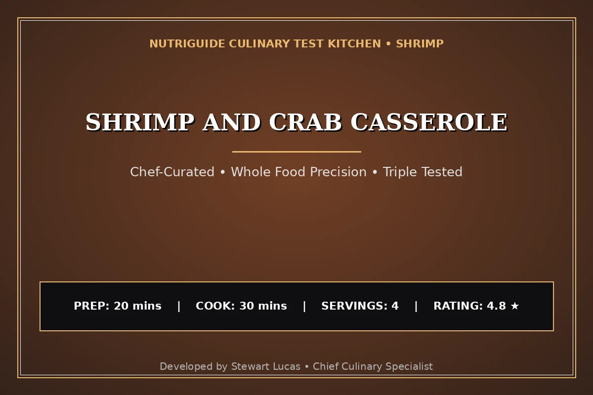 Shrimp And Crab Casserole