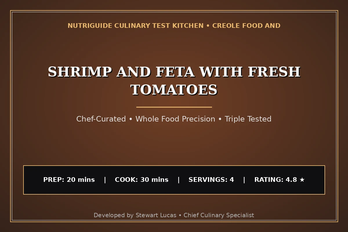 Shrimp And Feta With Fresh Tomatoes