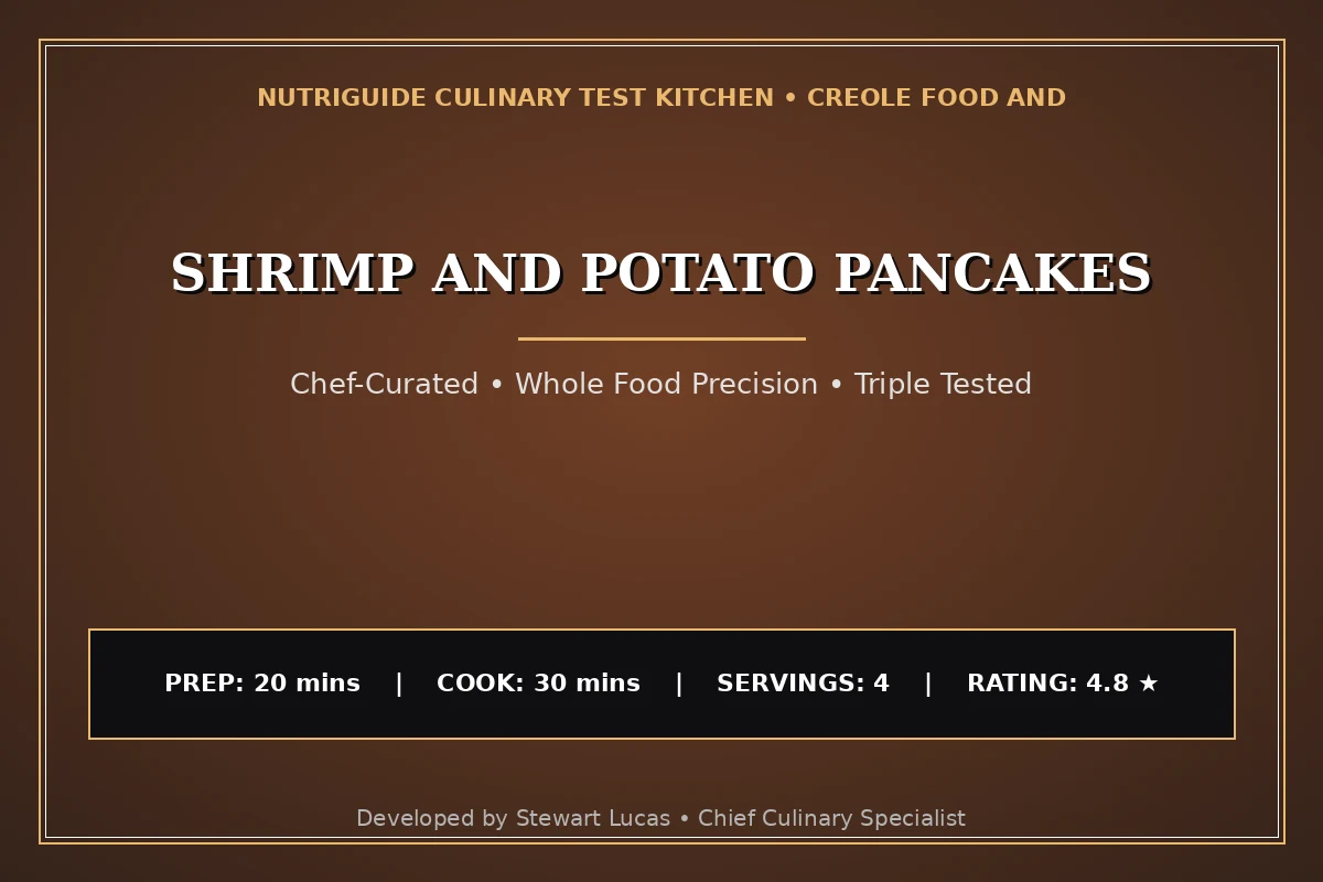 Shrimp And Potato Pancakes