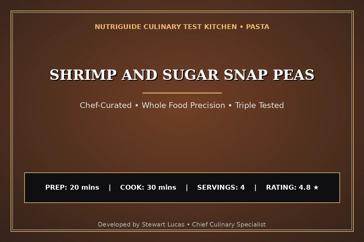 Shrimp And Sugar Snap Peas