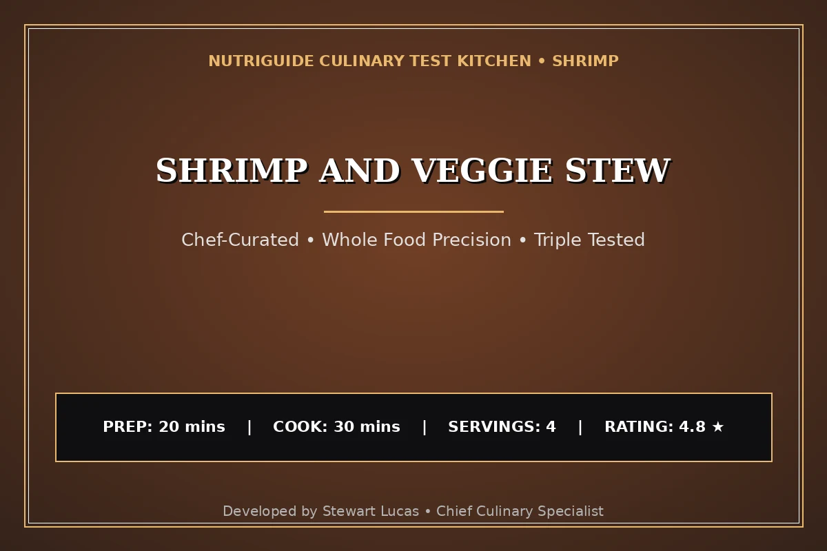Shrimp And Veggie Stew