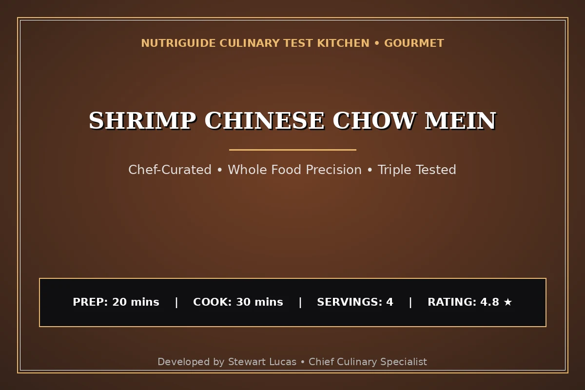 Shrimp Chinese Chow Mein