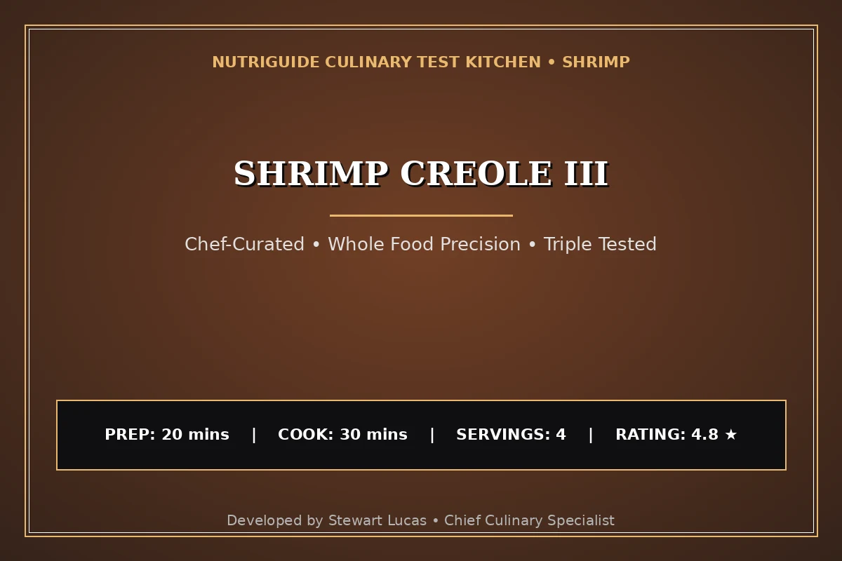 Shrimp Creole Iii