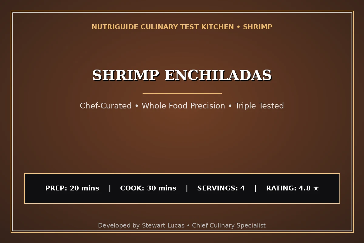 Shrimp Enchiladas