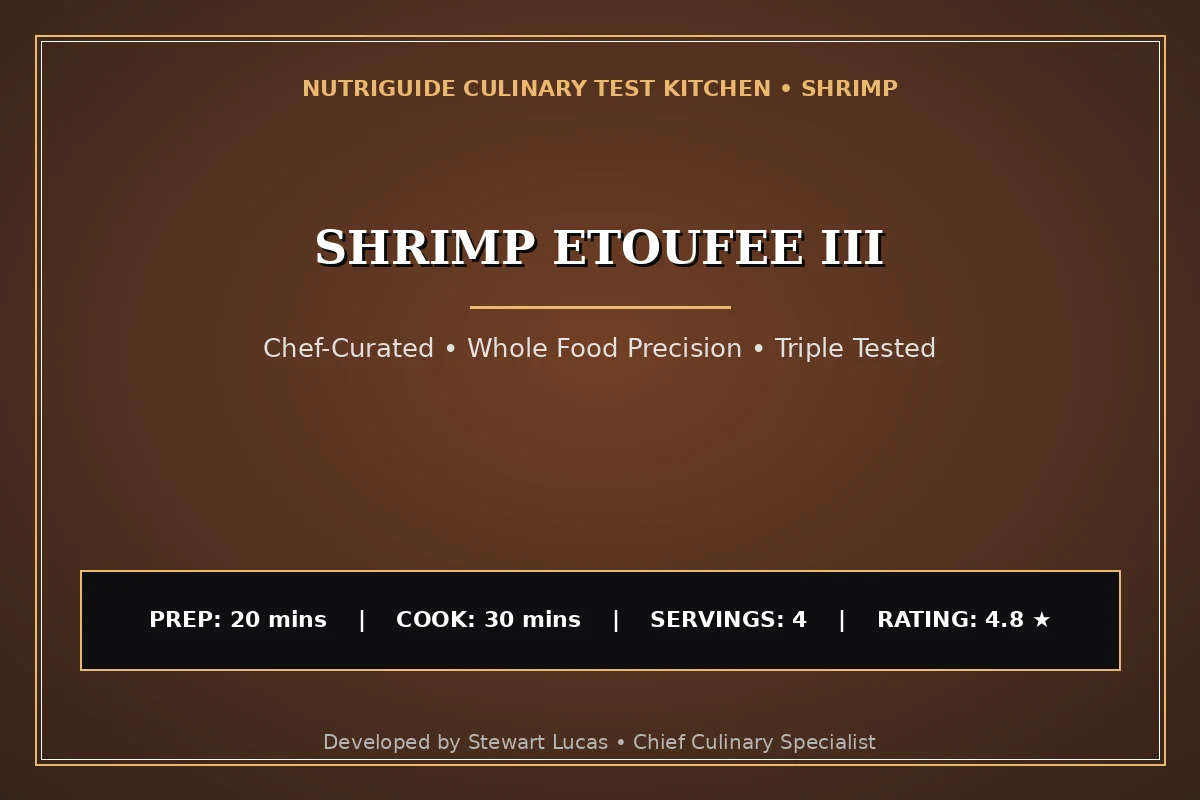 Shrimp Etoufee Iii