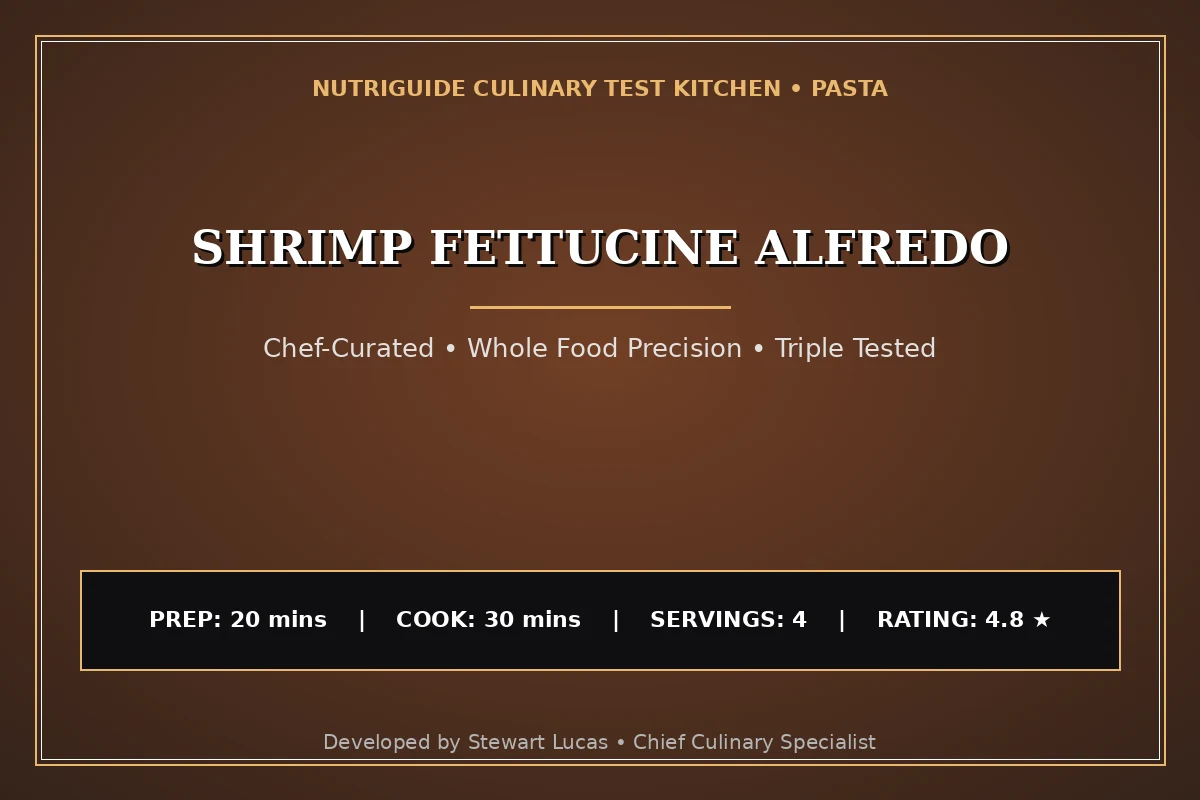 Shrimp Fettucine Alfredo