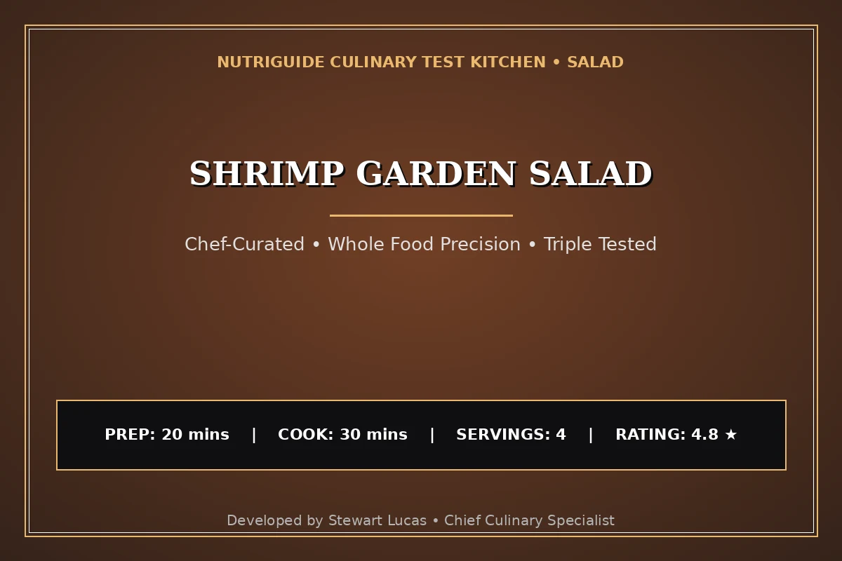 Shrimp Garden Salad