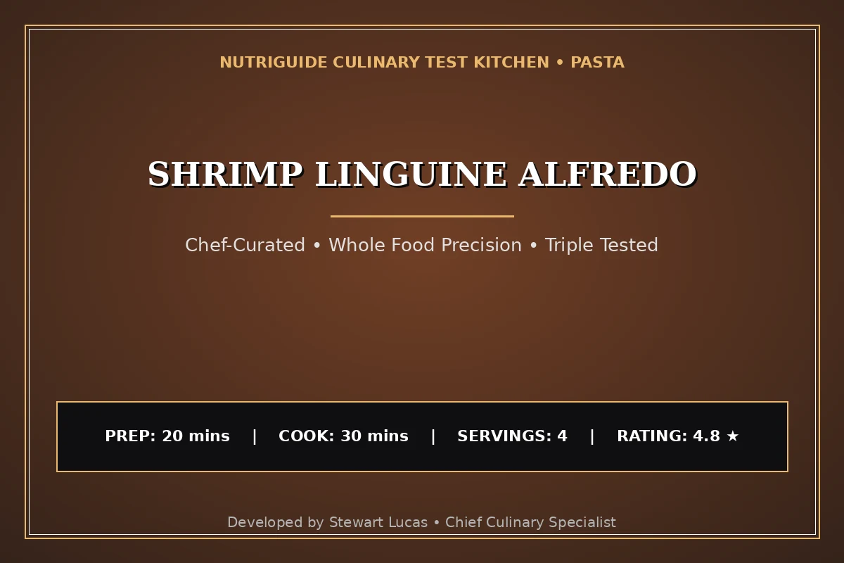 Shrimp Linguine Alfredo