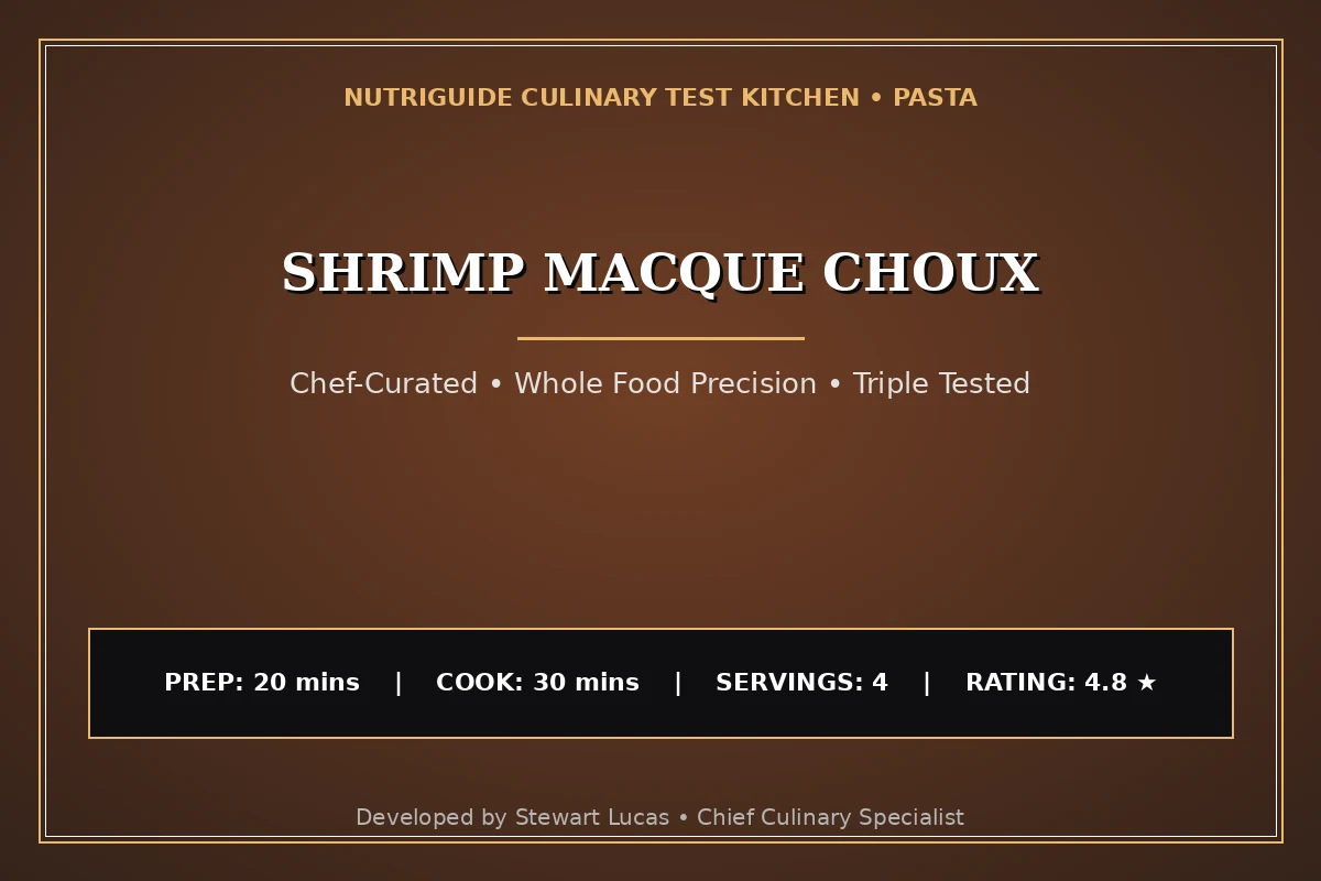 Shrimp Macque Choux