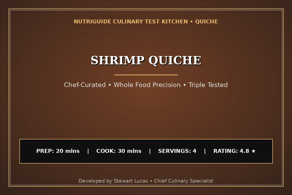 Shrimp Quiche