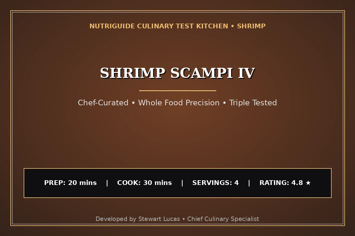 Shrimp Scampi Iv