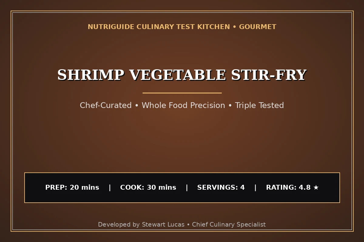 Shrimp Vegetable Stir-Fry