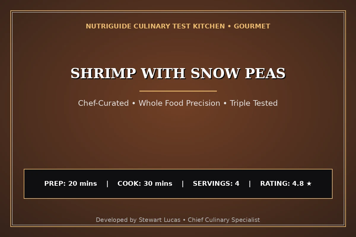 Shrimp With Snow Peas
