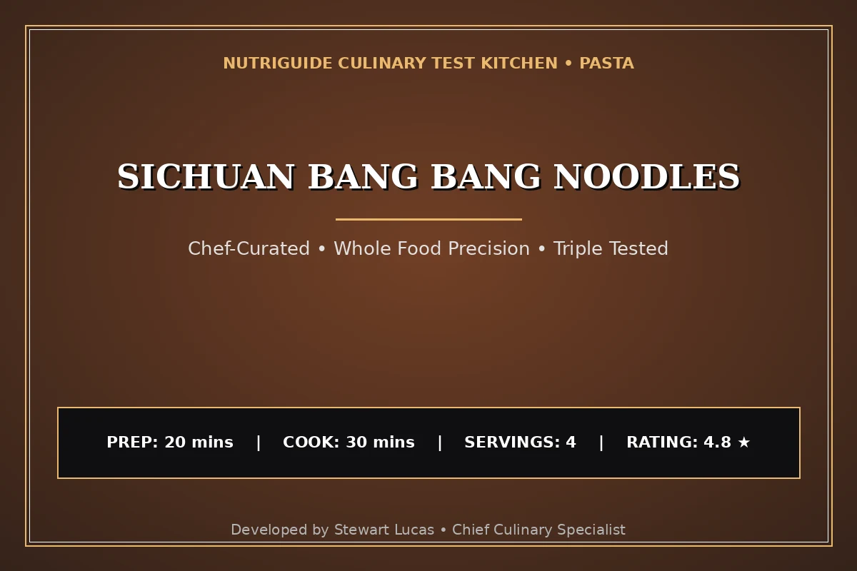 Sichuan Bang Bang Noodles
