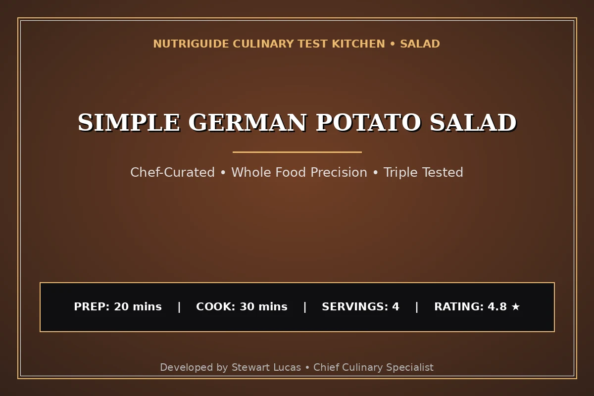 Simple German Potato Salad