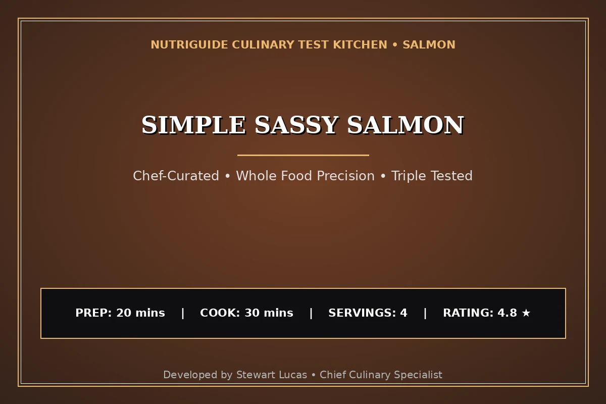 Simple Sassy Salmon