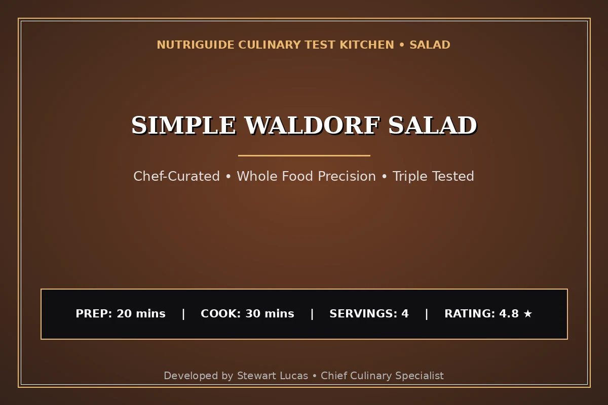 Simple Waldorf Salad