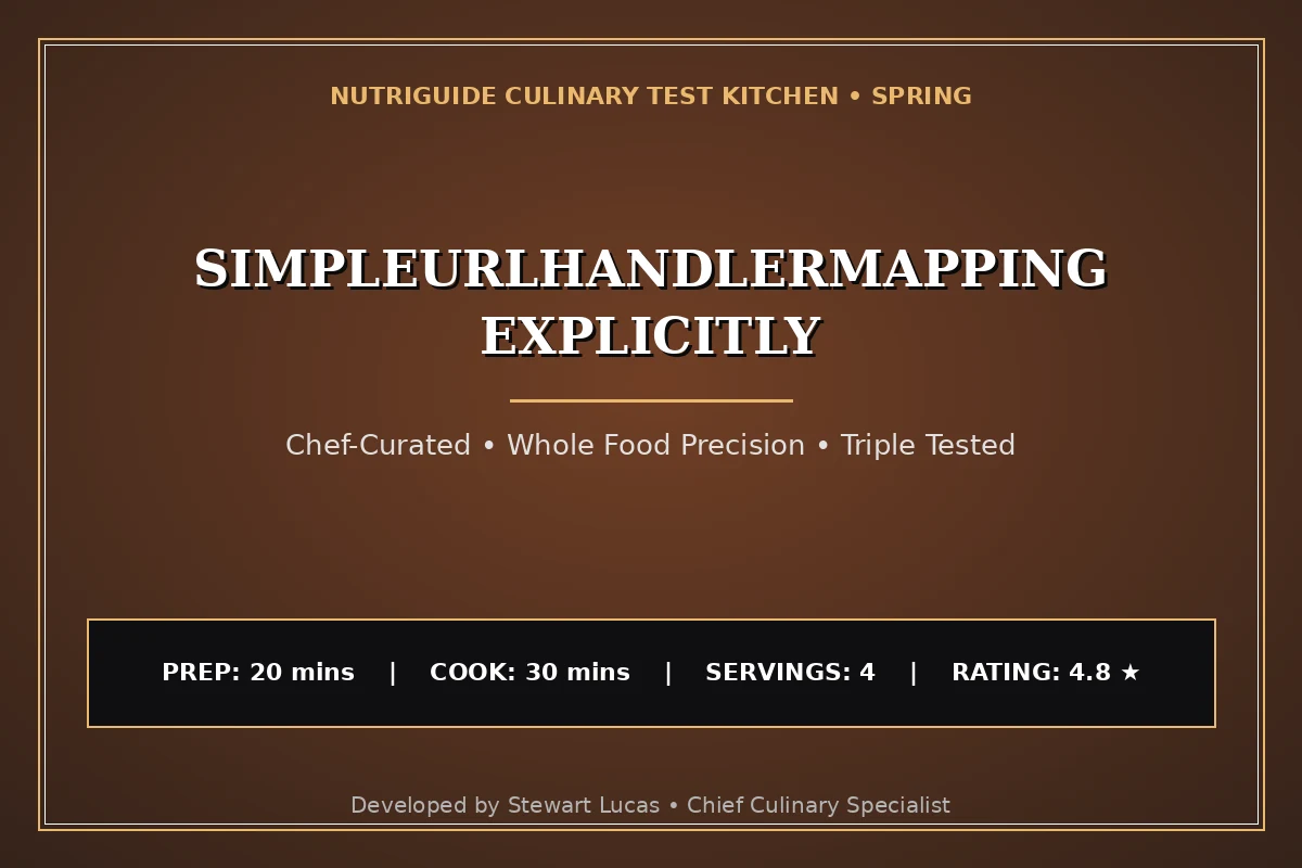 Simpleurlhandlermapping Explicitly