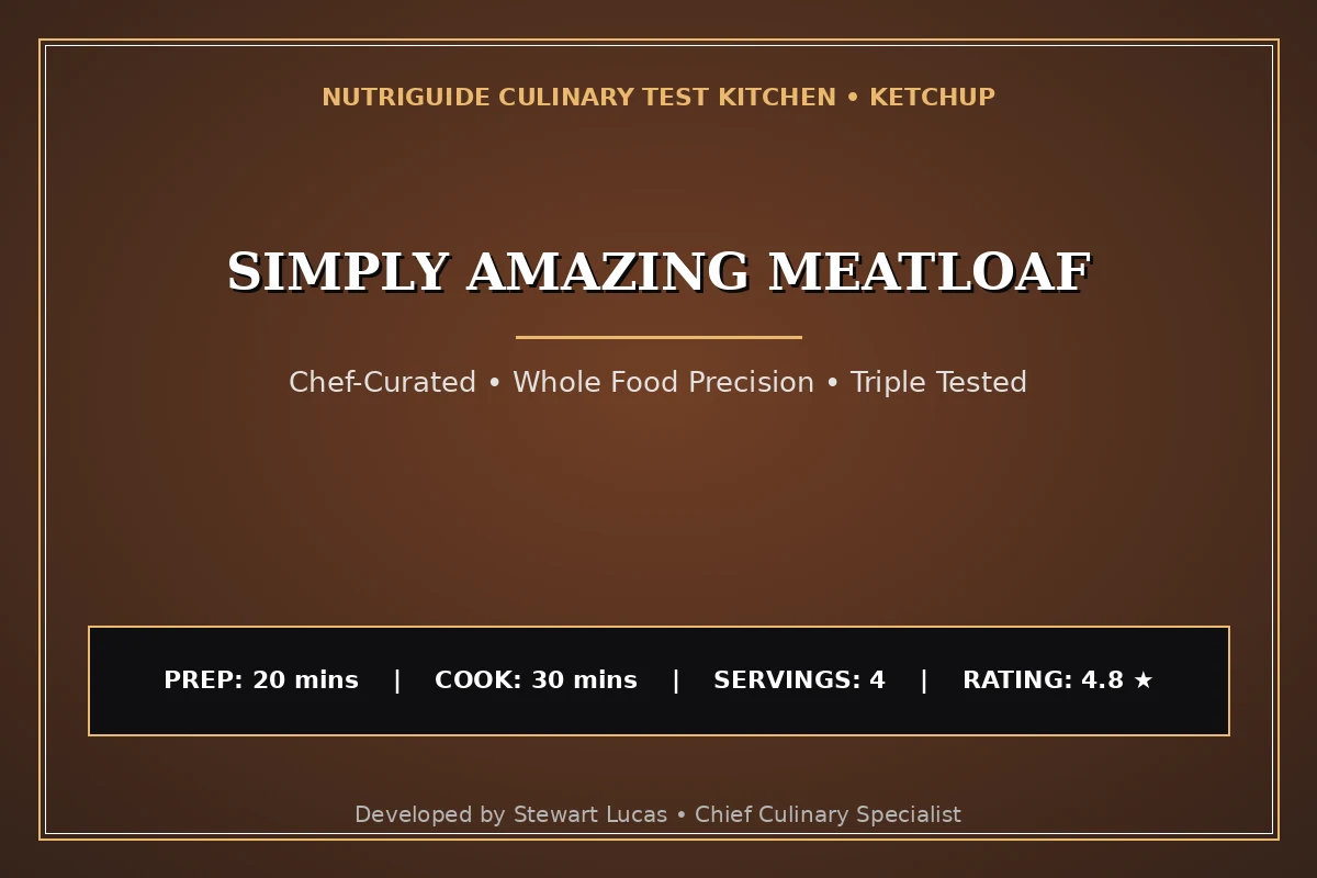 Simply Amazing Meatloaf
