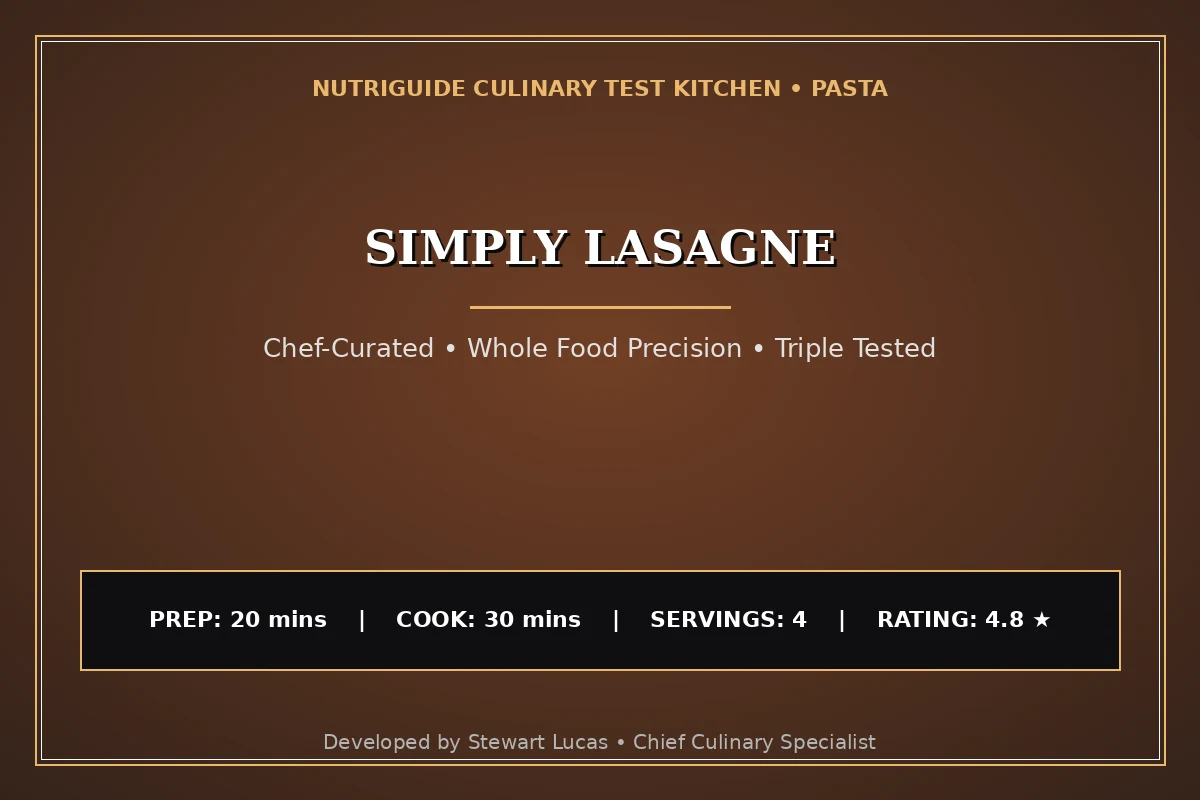 Simply Lasagne