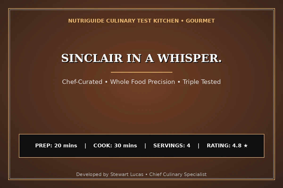 Sinclair In A Whisper.
