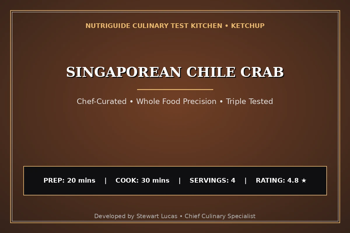 Singaporean Chile Crab