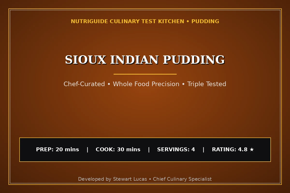 Sioux Indian Pudding