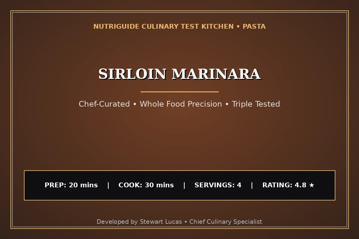 Sirloin Marinara