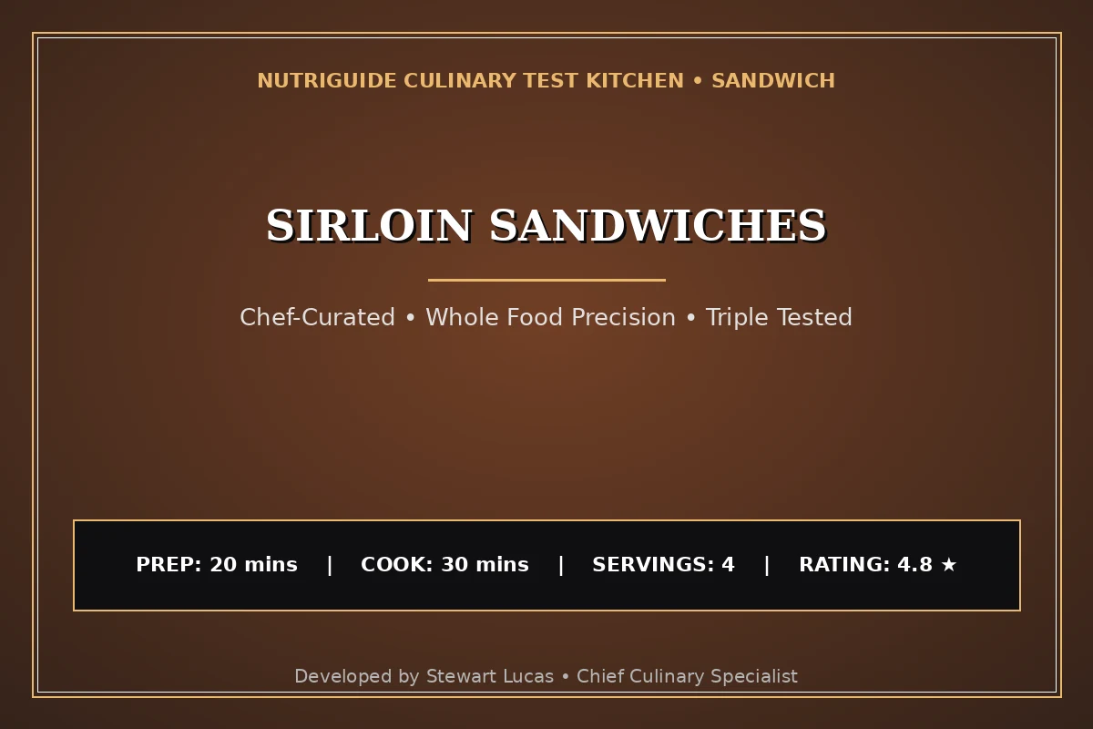 Sirloin Sandwiches