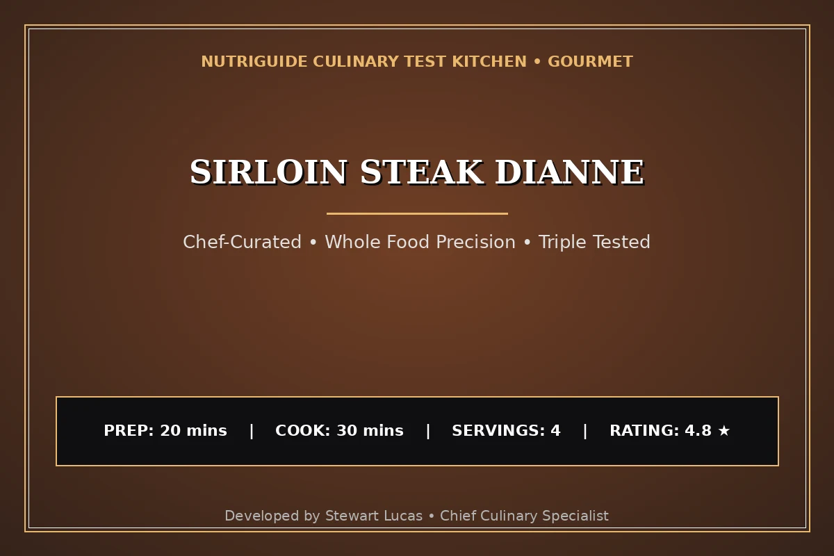Sirloin Steak Dianne
