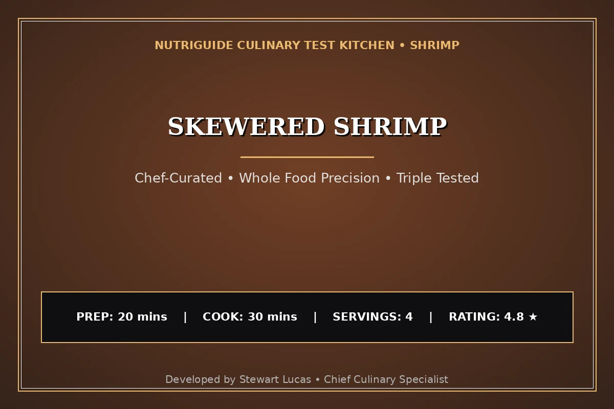 Skewered Shrimp