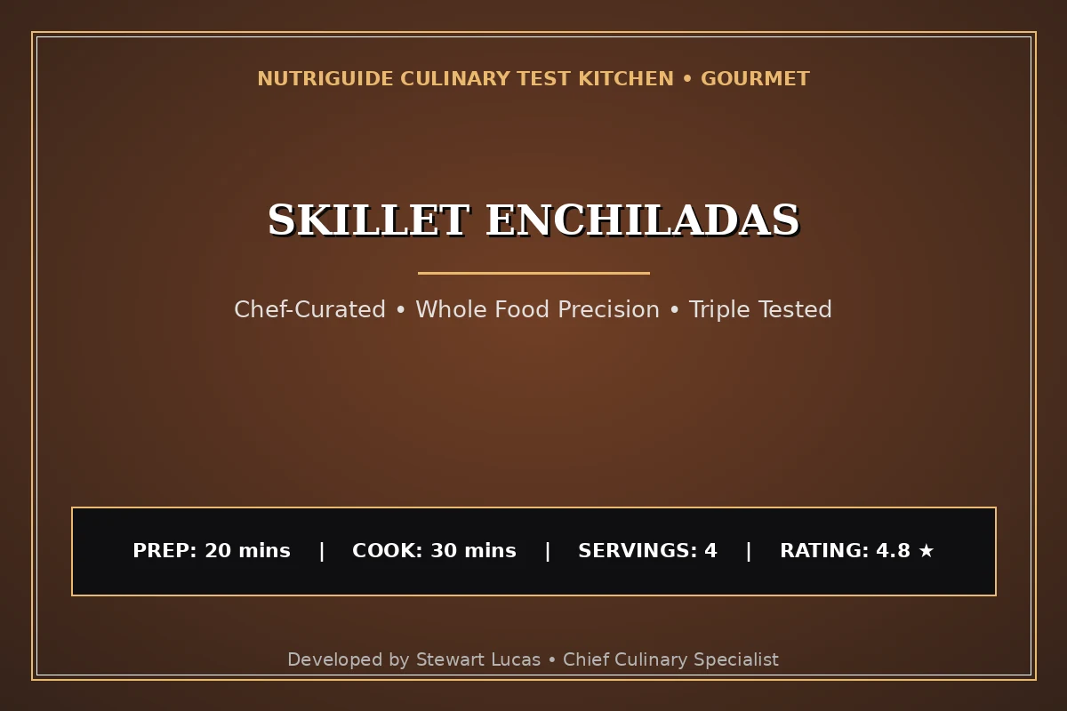 Skillet Enchiladas