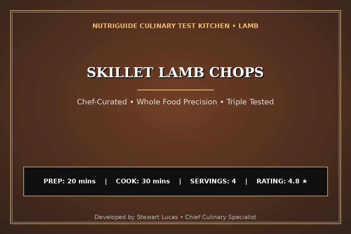 Skillet Lamb Chops