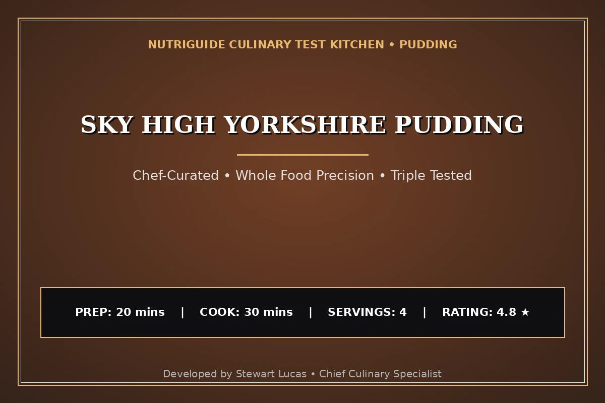 Sky High Yorkshire Pudding