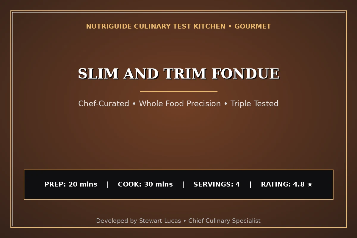 Slim And Trim Fondue