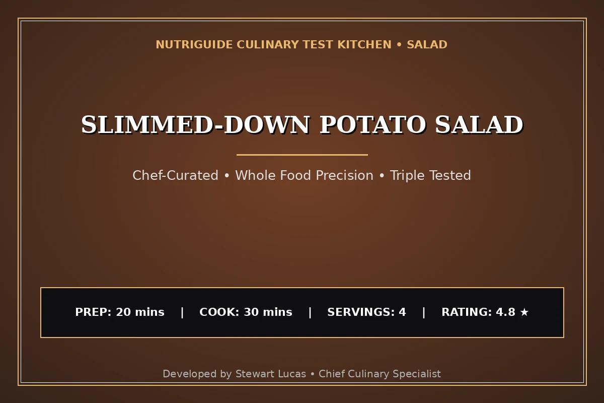 Slimmed-Down Potato Salad